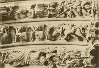 An illustration from French sculpture of the thirteenth century: seventy-eight examples of masterpieces of medieval art illustrating the works at Reims and showing their place in the history of sculpture (1915)
