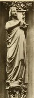 An illustration from French sculpture of the thirteenth century: seventy-eight examples of masterpieces of medieval art illustrating the works at Reims and showing their place in the history of sculpture (1915)