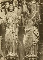 An illustration from French sculpture of the thirteenth century: seventy-eight examples of masterpieces of medieval art illustrating the works at Reims and showing their place in the history of sculpture (1915)