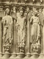 Picture 46 of 71 from French sculpture of the thirteenth century: seventy-eight examples of masterpieces of medieval art illustrating the works at Reims and showing their place in the history of sculpture (1915), leaf 96