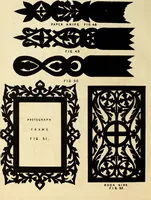 An illustration from Fret cutting and perforated carving : with practical instructions / by W. Bemrose, Jun (1867)