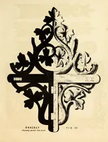 An illustration from Fret cutting and perforated carving : with practical instructions / by W. Bemrose, Jun (1867)