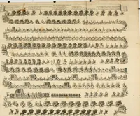 An illustration from Freuden-Bezeugung der Stadt Dantzig : über die höchst-erwünschte königliche Wahl und darauf glücklich-erfolgte Krönung des durchläuchtigsten, grossmächtigsten Fürsten und Herrn, Herrn Augusti des Andern, Königes in Pohlen ... : wobey höchst-gedachter Majestät königlicher Einzug in besagte Stadt, die daselbst aufgerichtete Ehre-Pforten, Huldigungs-Actus, gehaltenes Feuerwerck, und was sonsten denckwürdiges vorgefallen, biss an Dero Königlichen Abzug, wahrhafftig beschrieben, und alles in schönen Kupfferen repraesentiret wird (1698)