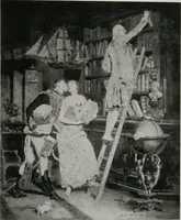 An illustration from Group of twenty-four paintings of the French, Spanish, German and American schools [electronic resource] (1908)