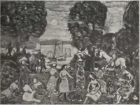 An illustration from An important collection of paintings and bronzes by modern masters of American and European art, Dec. 4-30, 1922 [electronic resource] (1922)