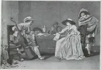 An illustration from A descriptive and illustrated catalogue of 150 paintings by old masters of the Dutch, Flemish, German, Italian, Spanish and French schools [electronic resource] (1911)