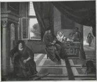 An illustration from A descriptive and illustrated catalogue of 150 paintings by old masters of the Dutch, Flemish, German, Italian, Spanish and French schools [electronic resource] (1911)