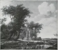 An illustration from A descriptive and illustrated catalogue of 150 paintings by old masters of the Dutch, Flemish, German, Italian, Spanish and French schools [electronic resource] (1911)