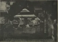 An illustration from The Salmagundi Club, being a history of its beginning as a sketch class, its public service as the Black and White Society, and its career as a club from 1871-1918, with illustrations [electronic resource] (1918)