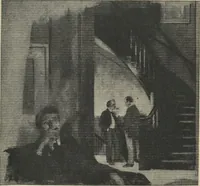 An illustration from The Salmagundi Club, being a history of its beginning as a sketch class, its public service as the Black and White Society, and its career as a club from 1871-1918, with illustrations [electronic resource] (1918)