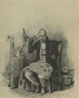 An illustration from The Salmagundi Club, being a history of its beginning as a sketch class, its public service as the Black and White Society, and its career as a club from 1871-1918, with illustrations [electronic resource] (1918)