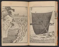 An illustration from Fugaku hyakkei (1834)