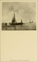 An illustration from The Hudson-Fulton celebration. Catalogue of an exhibition held in the Metropolitan Museum of Art; commemorative of the tercentenary of the discovery of the Hudson River by Henry Hudson in the year 1609, and the centenary of the first use of steam in the navigation of said river by Robert Fulton in the year 1807 (1909)