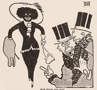 An illustration from Fun Section 1912-03-31 (N.Y. World)(D&M) (1912)
