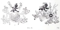 An illustration from The fundamental principles of Old and New World civilizations : a comparative research based on a study of the ancient Mexican religious, sociological and calendrical systems (1901)