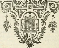 An illustration from Funerale della signora Sitti Maani Gioerida della Valle. Celebrato in Roma l'anno 1627 (1627)