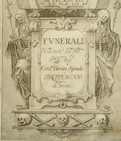 Picture 2 of 51 from Funerali nella morte dell'ill.mo et r.mo sig. card.le Horatio Spinola arciuescouo di Genoua (1616), leaf 4
