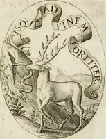 An illustration from Funerali nella morte dell'ill.mo et r.mo sig. card.le Horatio Spinola arciuescouo di Genoua (1616)
