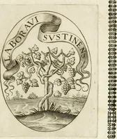 An illustration from Funerali nella morte dell'ill.mo et r.mo sig. card.le Horatio Spinola arciuescouo di Genoua (1616)