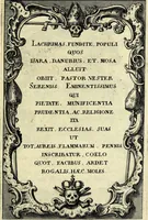 An illustration from Funeris solemnia in lugubri apparatu serenissimo ac eminentiss. DD. Ioanni Theodoro S.R.E. cardinali episcopo Frising, Ratisbon ... : parentata à sereniss. ac potentiss. principe Maximiliano Iosepho duce ac electore Bavariae &&. in templo elect. clericor. regul. theatinor, et ab ijsdem adornata (1763)