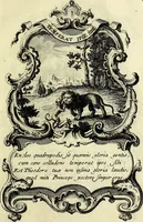 An illustration from Funeris solemnia in lugubri apparatu serenissimo ac eminentiss. DD. Ioanni Theodoro S.R.E. cardinali episcopo Frising, Ratisbon ... : parentata à sereniss. ac potentiss. principe Maximiliano Iosepho duce ac electore Bavariae &&. in templo elect. clericor. regul. theatinor, et ab ijsdem adornata (1763)