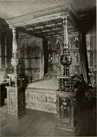 An illustration from Furnishing the home of good taste : a brief sketch of the period styles in interior decoration with suggestions as to their employment in the homes of today (1912)