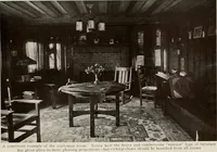 An illustration from Furnishing the home of good taste : a brief sketch of the period styles in interior decoration with suggestions as to their employment in the homes of today (1912)