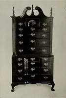 An illustration from Furnishing the home of good taste : a brief sketch of the period styles in interior decoration with suggestions as to their employment in the homes of today (1912)