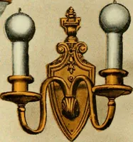 An illustration from Furnishings for the home. (1917)