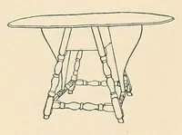 An illustration from The furniture collectors' glossary (1913)