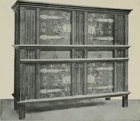 An illustration from Furniture designing and draughting, notes on the elementary forms, methods of construction and dimensions of common articles of furniture (1907)