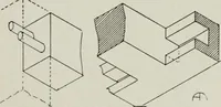 An illustration from Furniture designing and draughting, notes on the elementary forms, methods of construction and dimensions of common articles of furniture (1907)