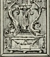 An illustration from Furniture designing and draughting, notes on the elementary forms, methods of construction and dimensions of common articles of furniture (1907)