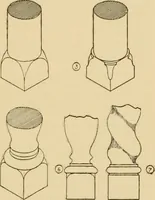 An illustration from Furniture designing and draughting, notes on the elementary forms, methods of construction and dimensions of common articles of furniture (1914)