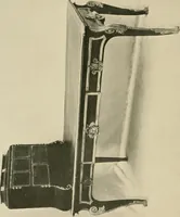 An illustration from Furniture designing and draughting, notes on the elementary forms, methods of construction and dimensions of common articles of furniture (1914)