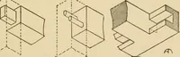An illustration from Furniture designing and draughting, notes on the elementary forms, methods of construction and dimensions of common articles of furniture (1914)