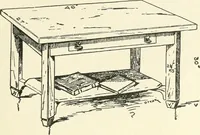 An illustration from Furniture for the craftsman; a manual for the student and machanic (1914)