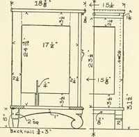 Picture 155 of 244 from Furniture for the craftsman; a manual for the student and machanic (1914), leaf 190