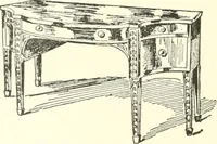 An illustration from Furniture for the craftsman; a manual for the student and machanic (1914)