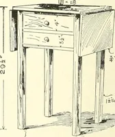 An illustration from Furniture for the craftsman; a manual for the student and machanic (1914)