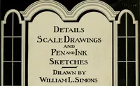 An illustration from Furniture for to-day and to-morrow, with details, scale drawings, and pen and ink sketches (1900)