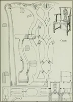 An illustration from Furniture for to-day and to-morrow, with details, scale drawings, and pen and ink sketches (1900)