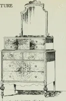 An illustration from Furniture for to-day and to-morrow, with details, scale drawings, and pen and ink sketches (1900)