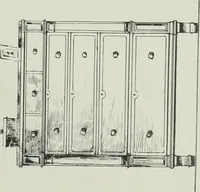 An illustration from Furniture for to-day and to-morrow, with details, scale drawings, and pen and ink sketches (1900)