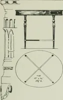 An illustration from Furniture for to-day and to-morrow, with details, scale drawings, and pen and ink sketches (1900)