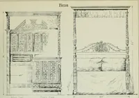 An illustration from Furniture for to-day and to-morrow, with details, scale drawings, and pen and ink sketches (1900)