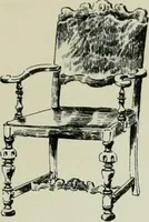 An illustration from Furniture for to-day and to-morrow, with details, scale drawings, and pen and ink sketches (1900)
