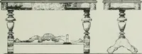 An illustration from Furniture for to-day and to-morrow, with details, scale drawings, and pen and ink sketches (1900)