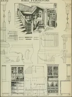 An illustration from Furniture for to-day and to-morrow, with details, scale drawings, and pen and ink sketches (1900)