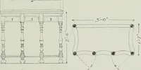 An illustration from Furniture for to-day and to-morrow, with details, scale drawings, and pen and ink sketches (1900)